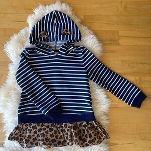 Tucker + Tate hooded sweatshirt size 7 little girl